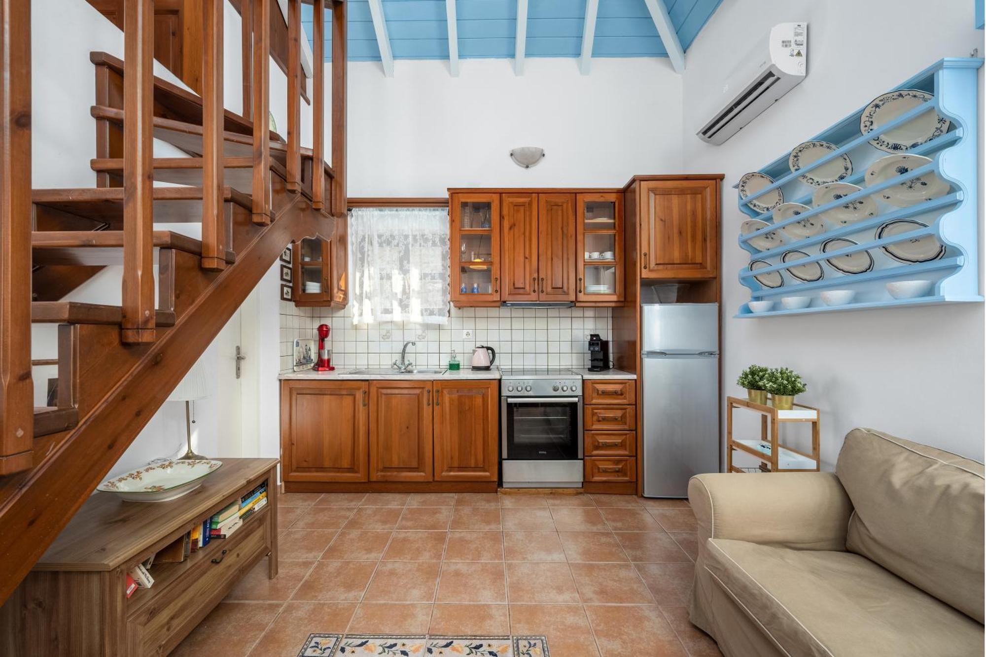 Villa Ftenagia Chalki Town ภายนอก รูปภาพ